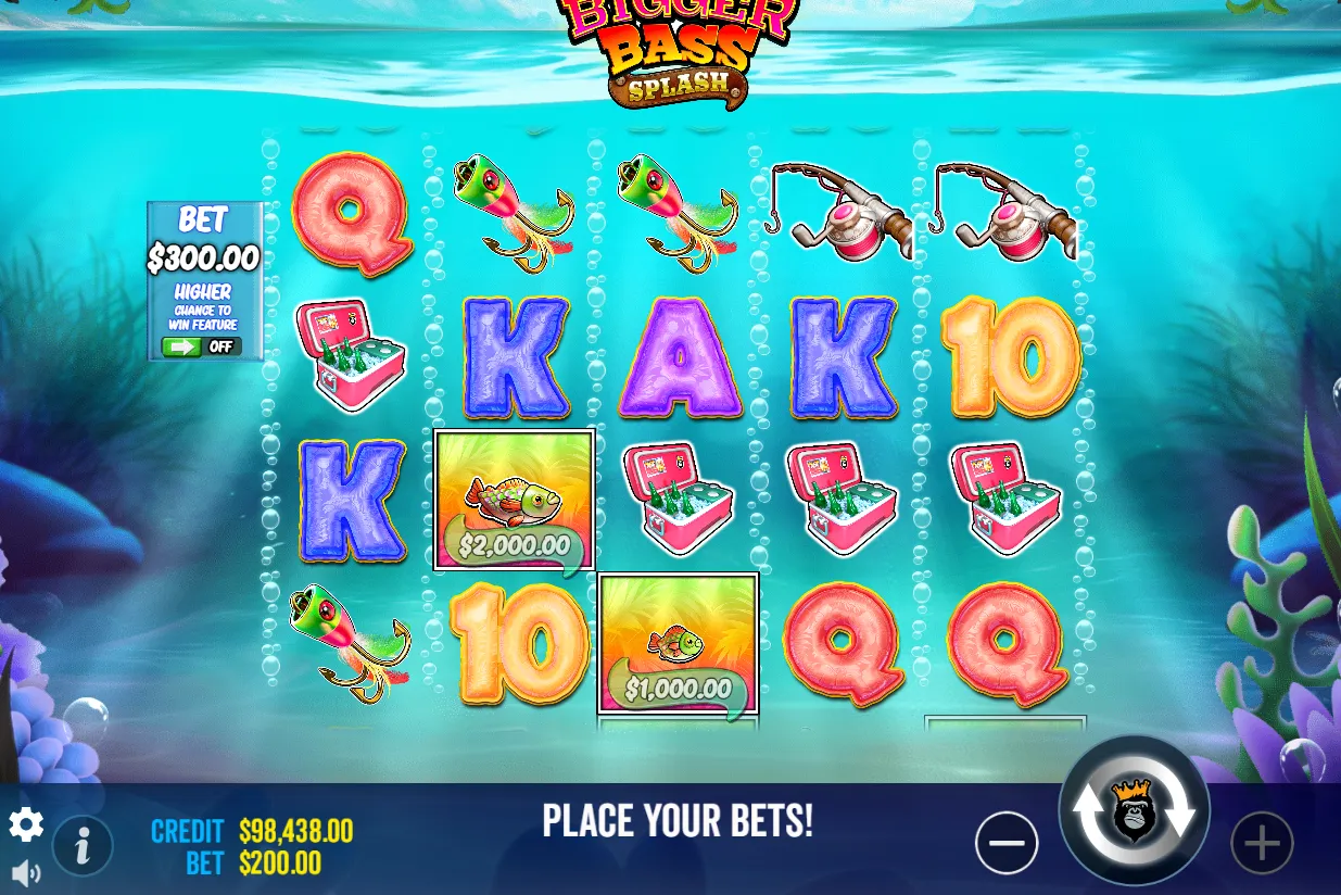 Bigger Bass Splash Slot