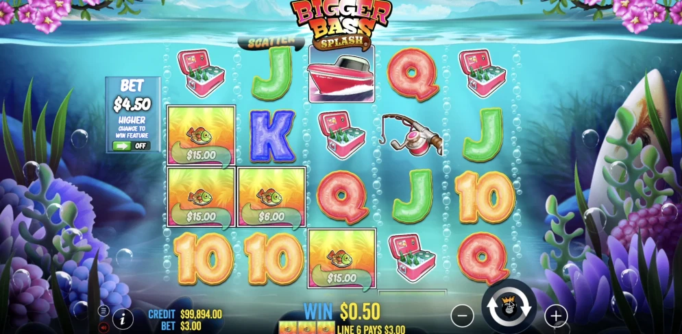 Bigger Bass Splash Slot