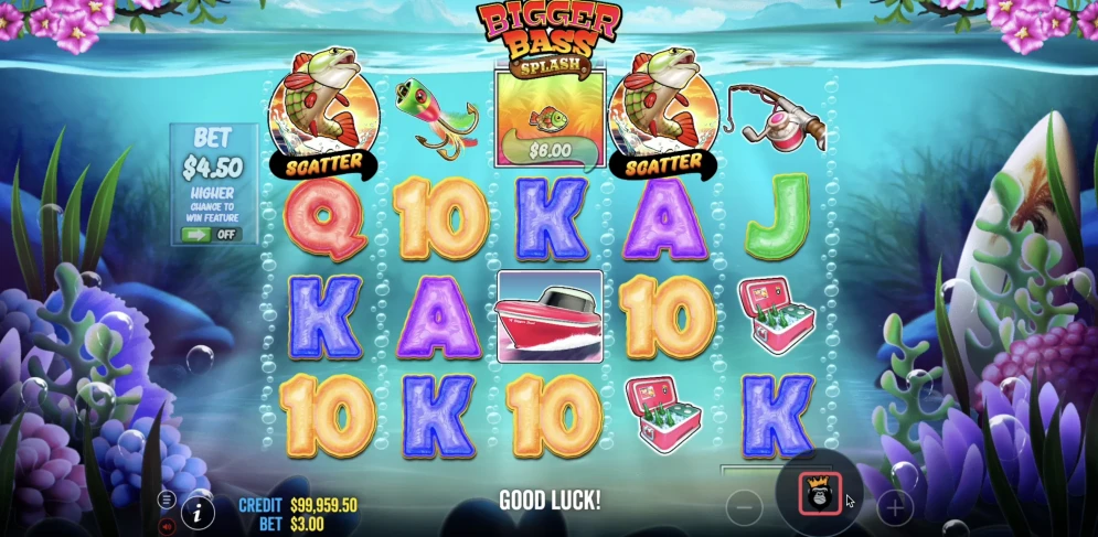 Bigger Bass Splash demo